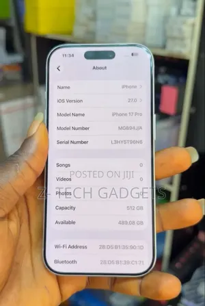 Apple iPhone 17 Pro 512 GB Silver