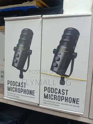 Podcast Microphone MV7 USB and XLR