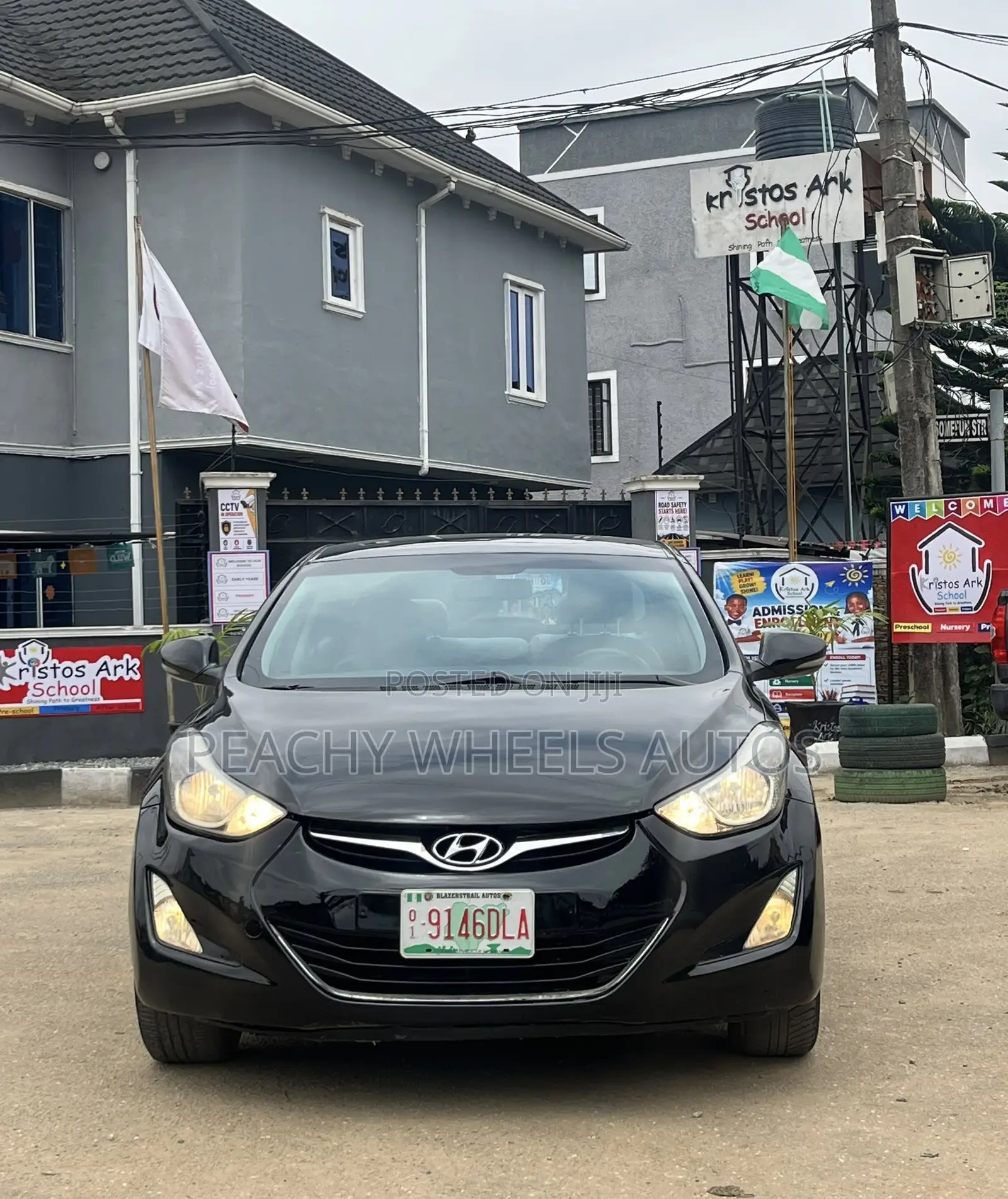 Hyundai Elantra 2014 Black