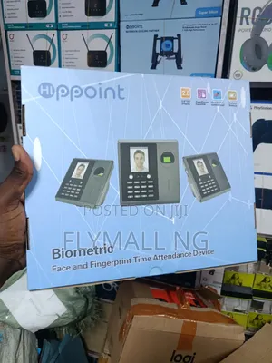 Hippoint Biometric Face and Fingerprint Time Attendance Device