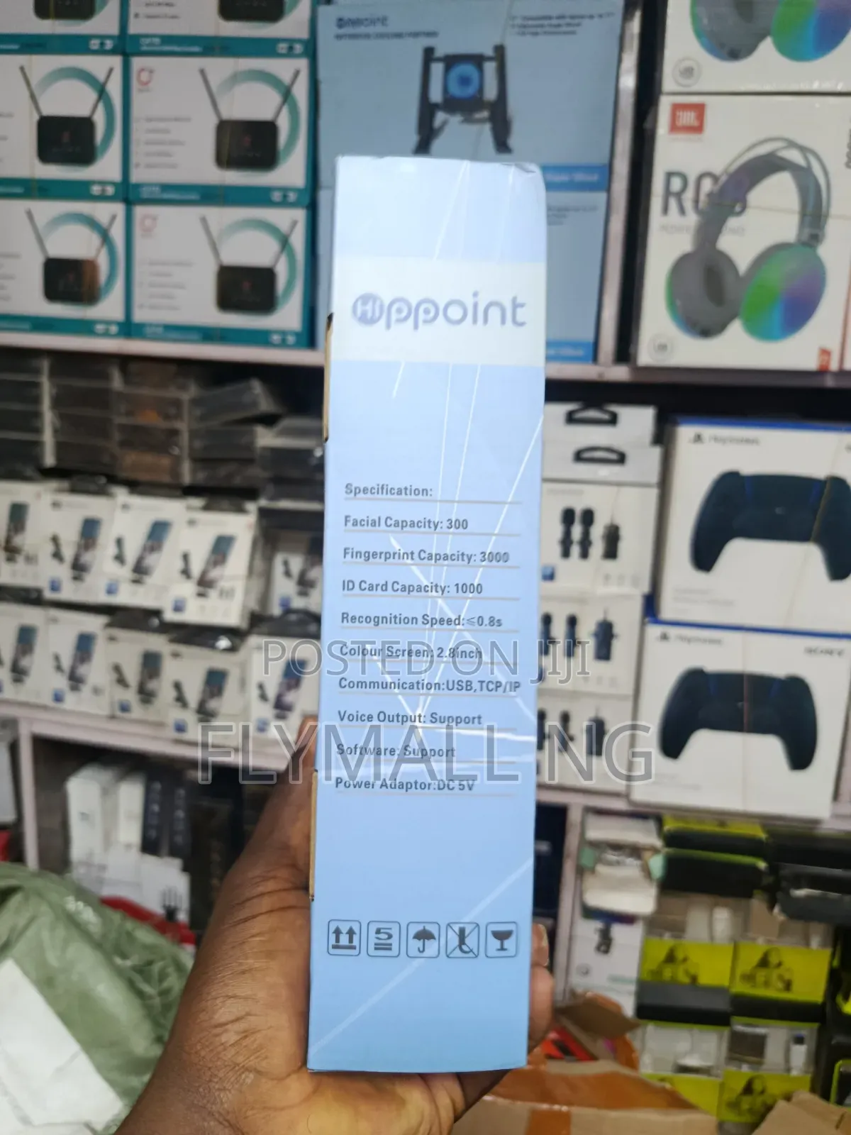 Hippoint Biometric Face and Fingerprint Time Attendance Device