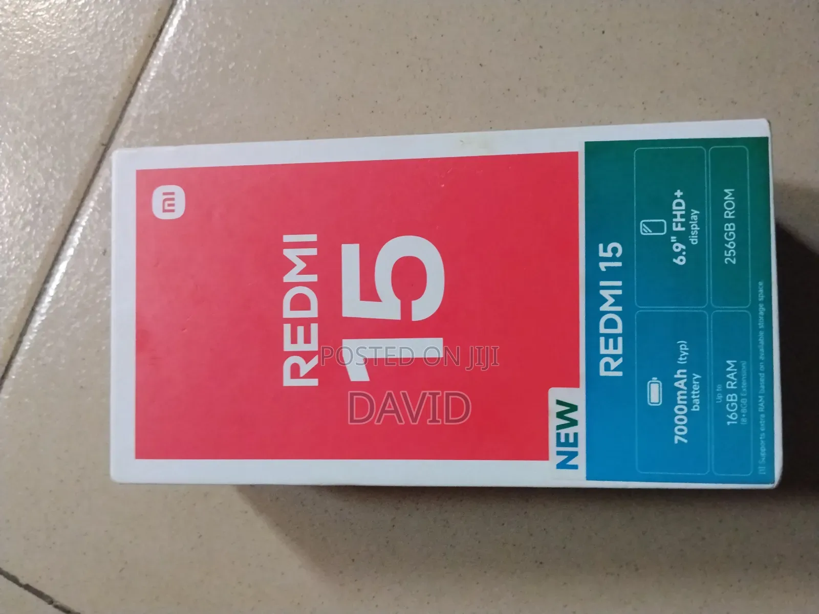 Xiaomi Redmi 15 256 GB Black