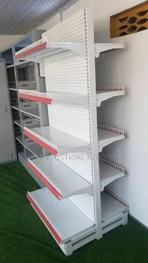 Double Sided Supermarket Shelves