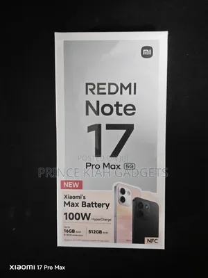 New Xiaomi Redmi Note 17 Pro Max 512 GB Red
