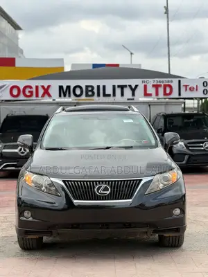 Lexus RX 350 FWD 2012 Black