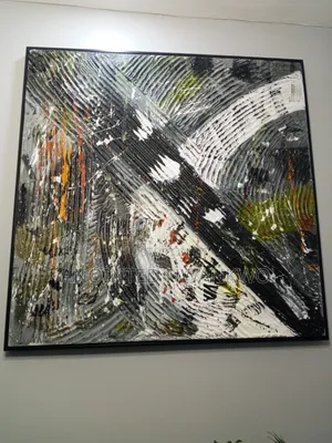 Abstract Textured Wall Art Painting – Modern Canvas Art Decor