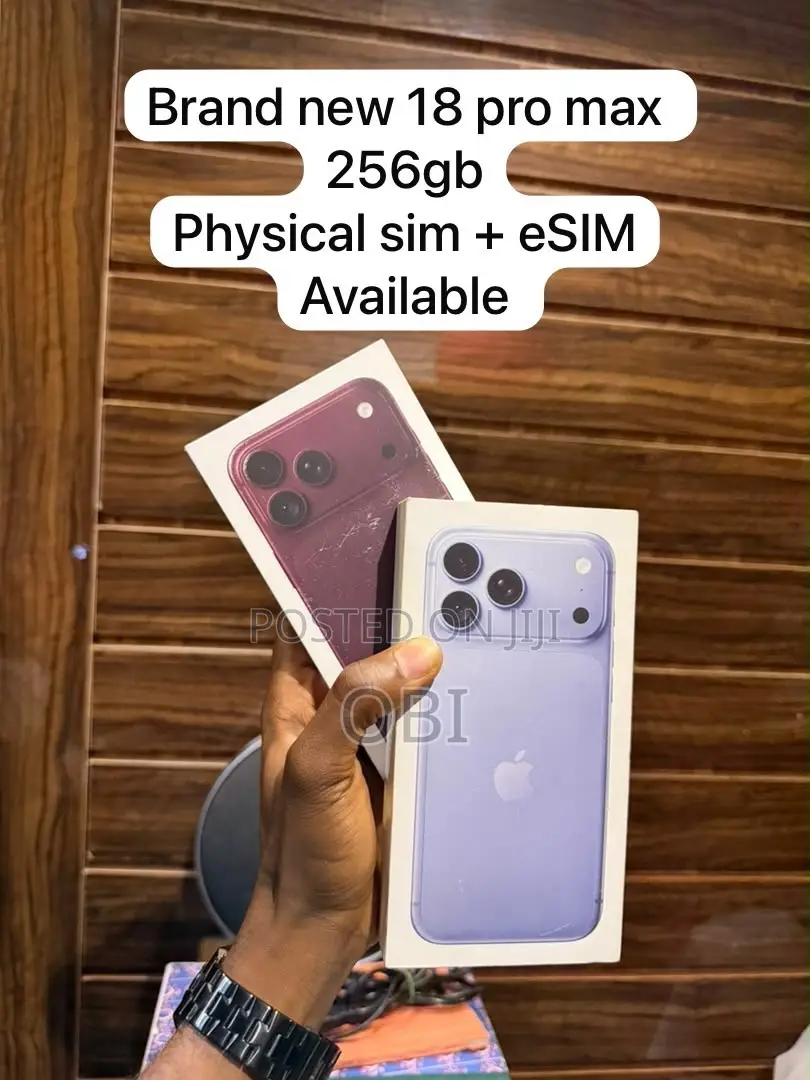 New Apple iPhone 18 Pro Max 256 GB Blue