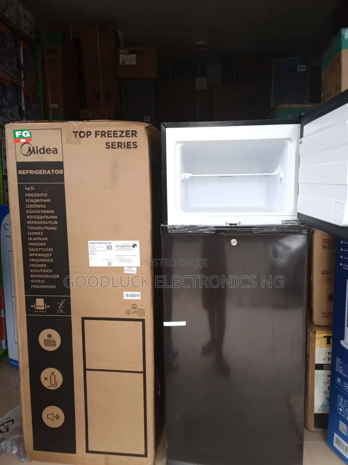 Midea Standing Refrigerator 205l
