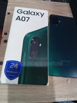Samsung Galaxy A07 128 GB Black