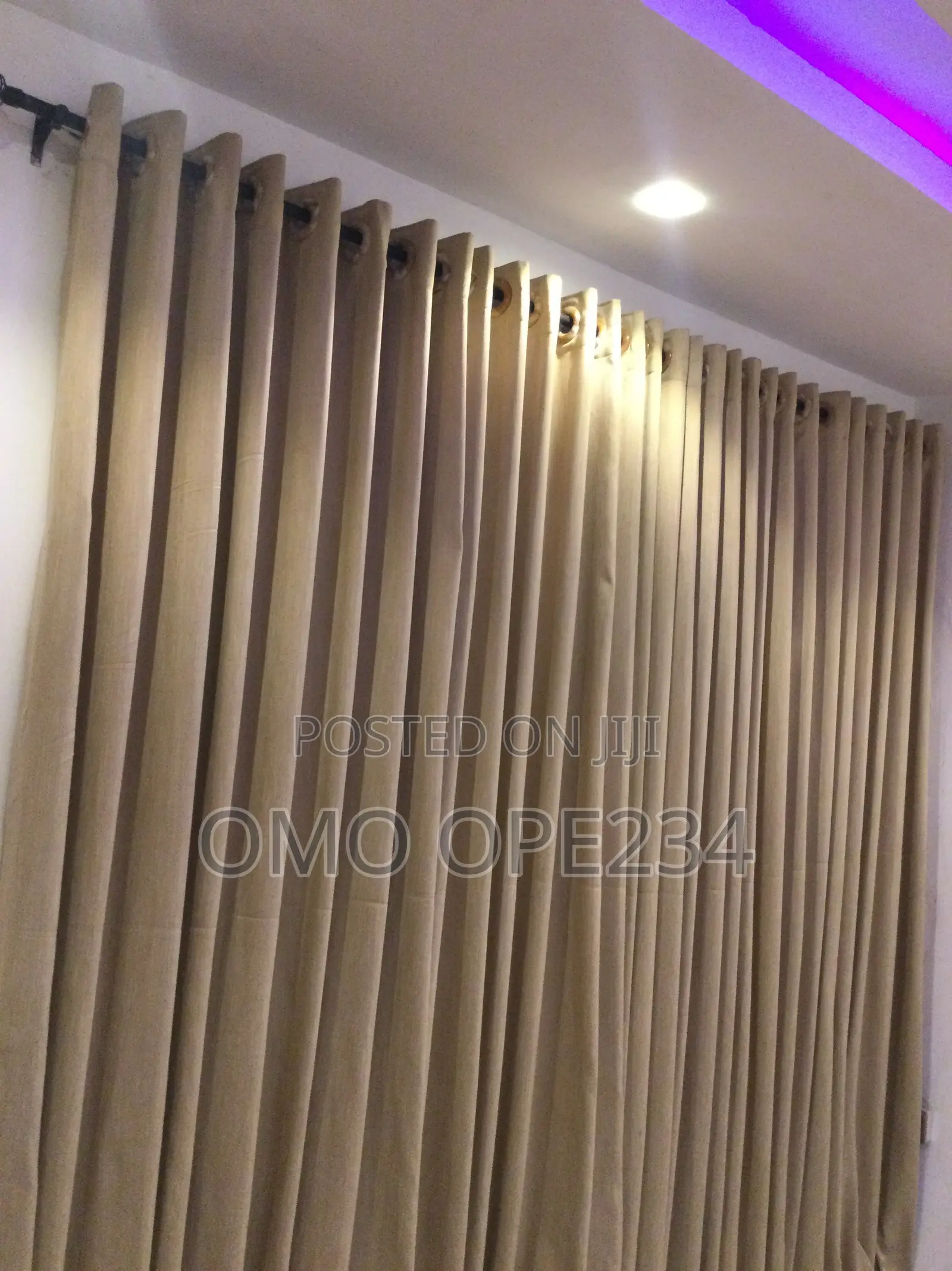 4 Pieces Used Very Thick Turkish Blackout Curtains