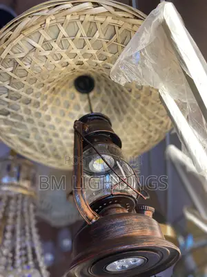 Pendant Light With Vintage Lantern
