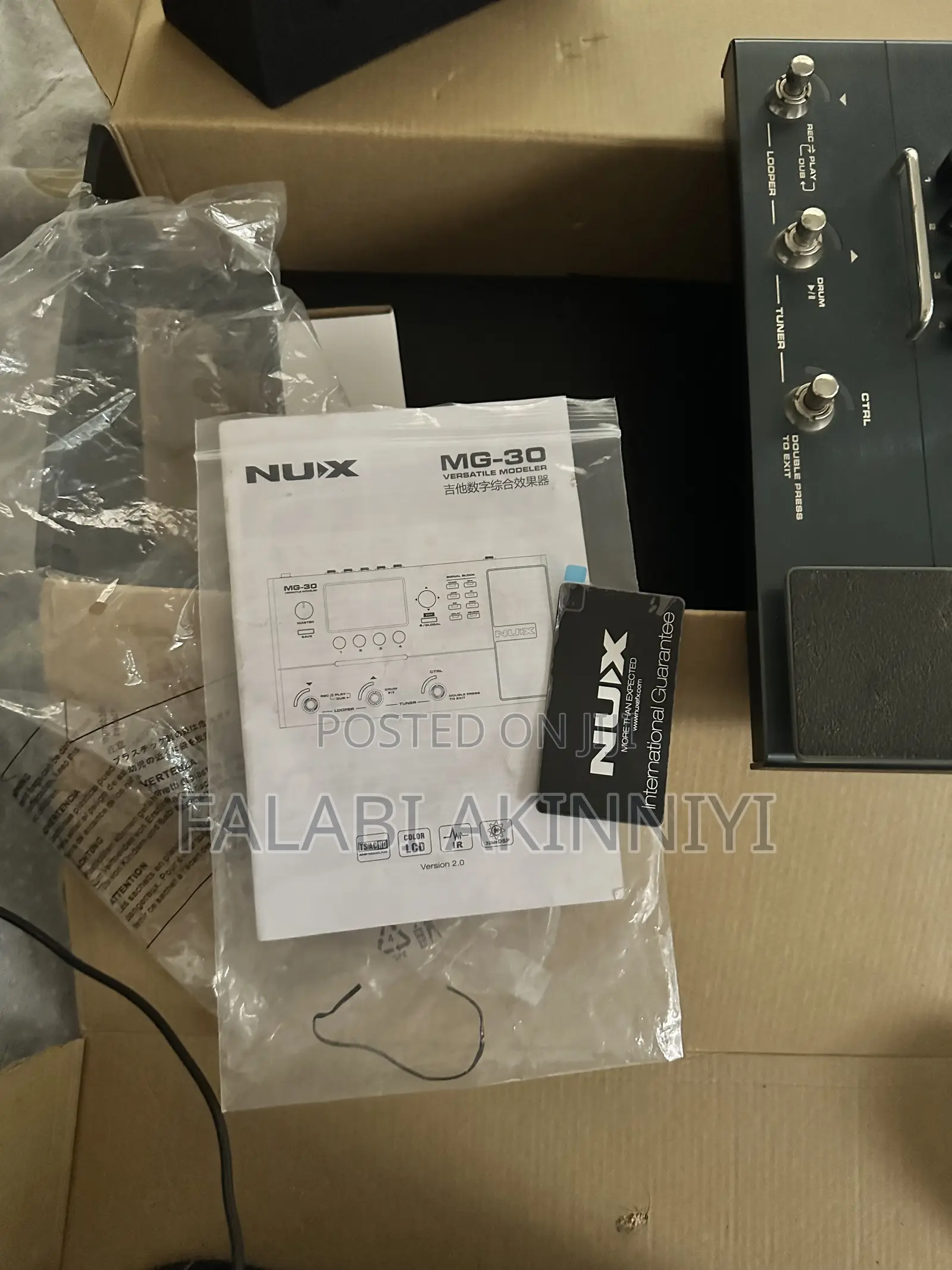 Nux Mg-30 Guitar Effect