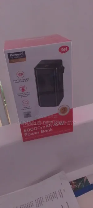 60000mAh 65W Power Bank