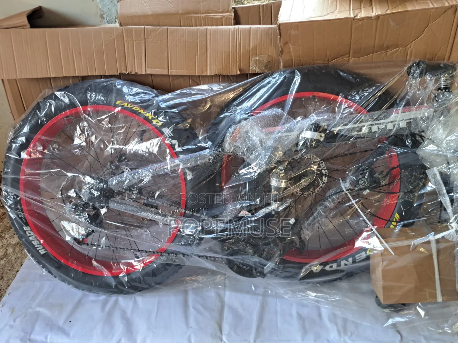 21 Gear Foldable Fat Tyre Bike