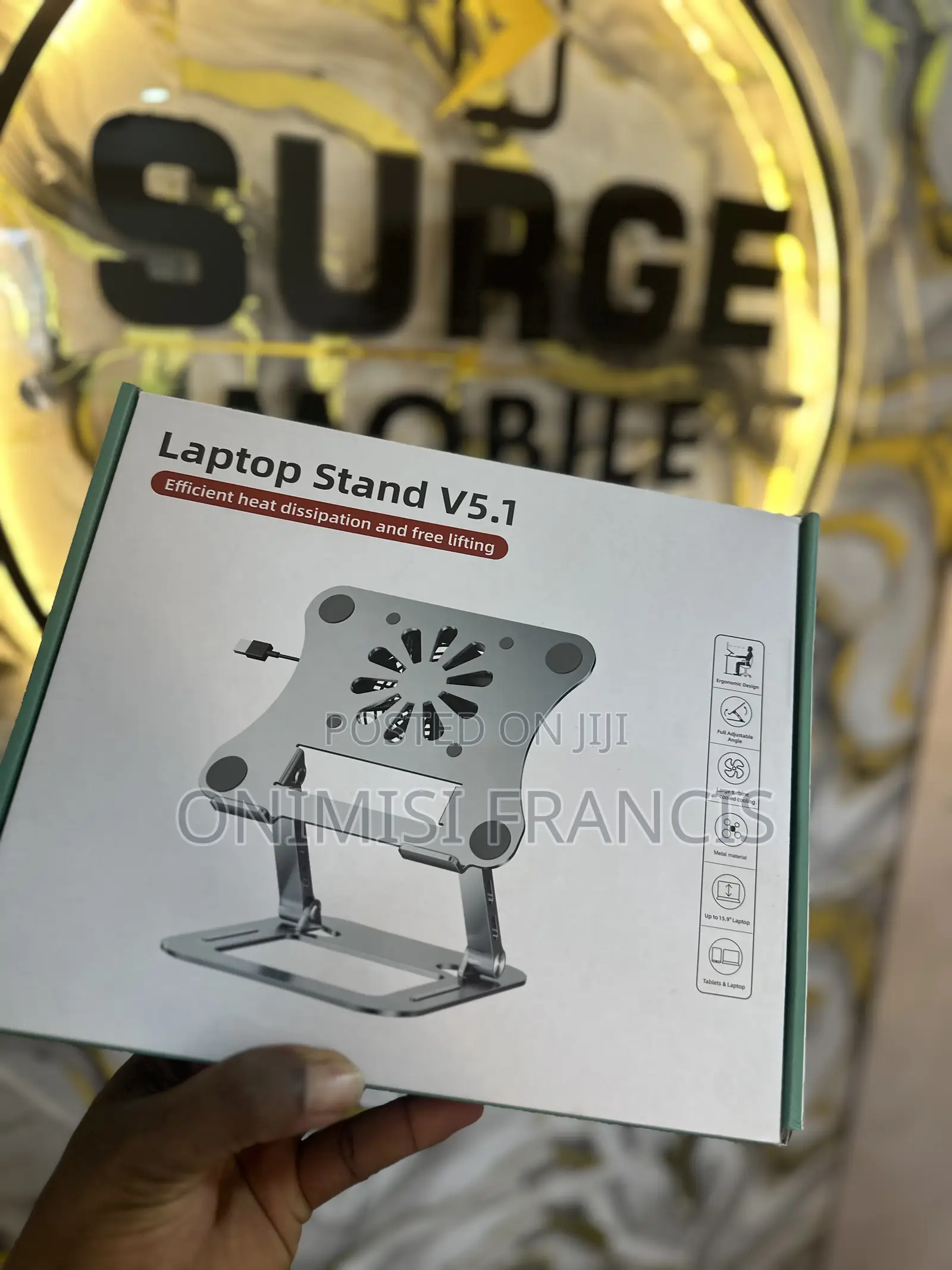Laptop Stand With Cooling Fan