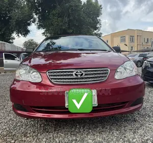 Toyota Corolla 2003 Red
