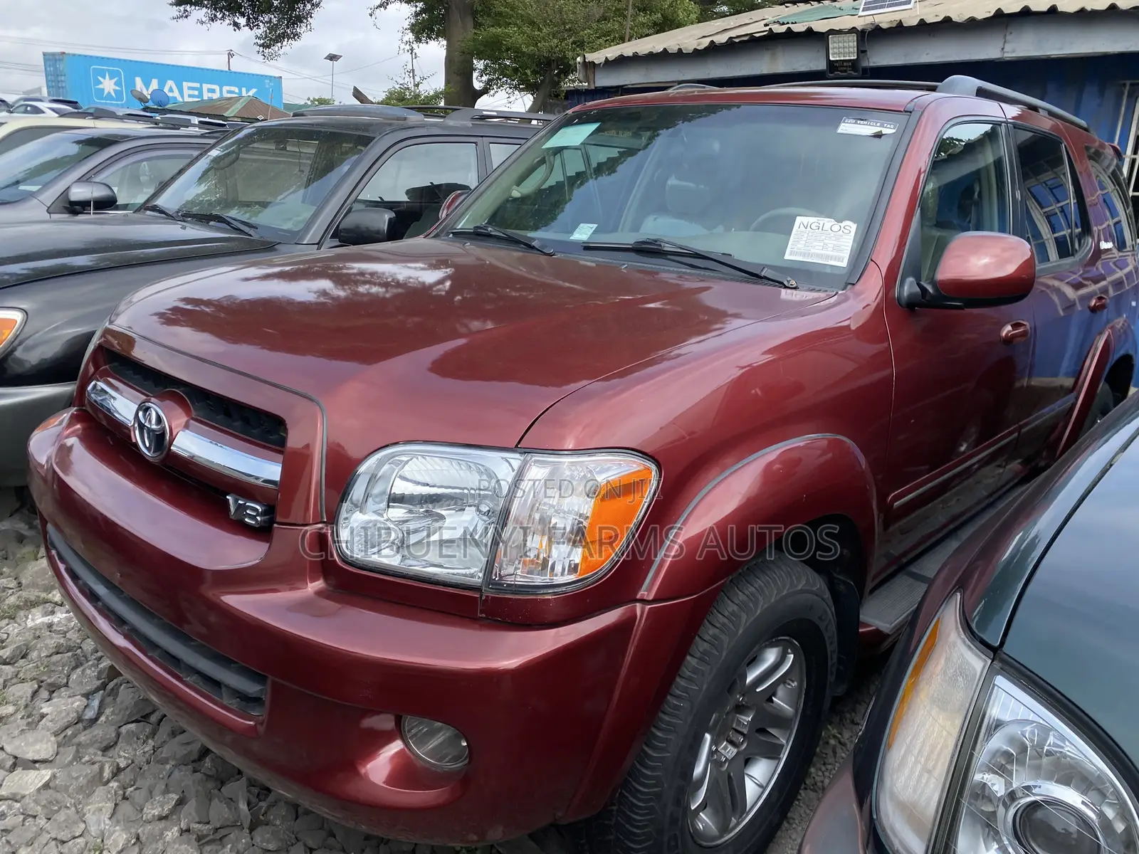 Toyota Sequoia 2005 Red