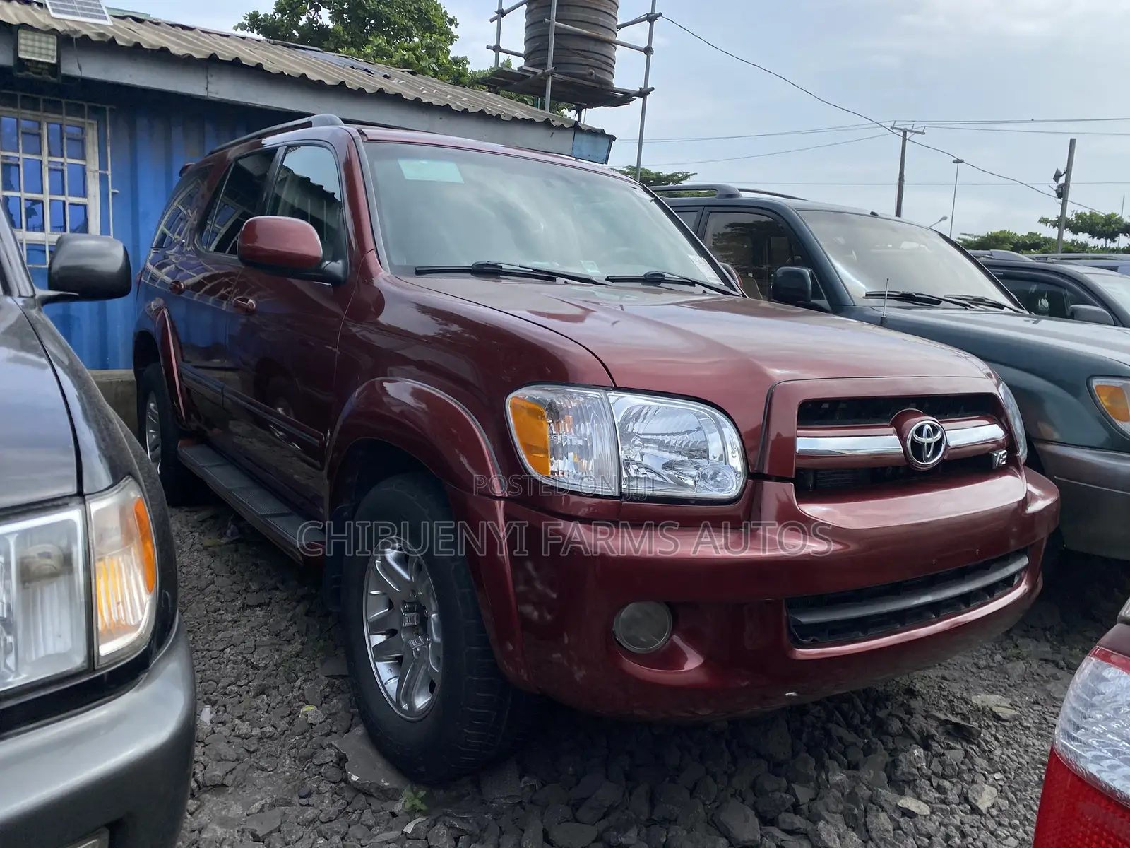 Toyota Sequoia 2005 Red