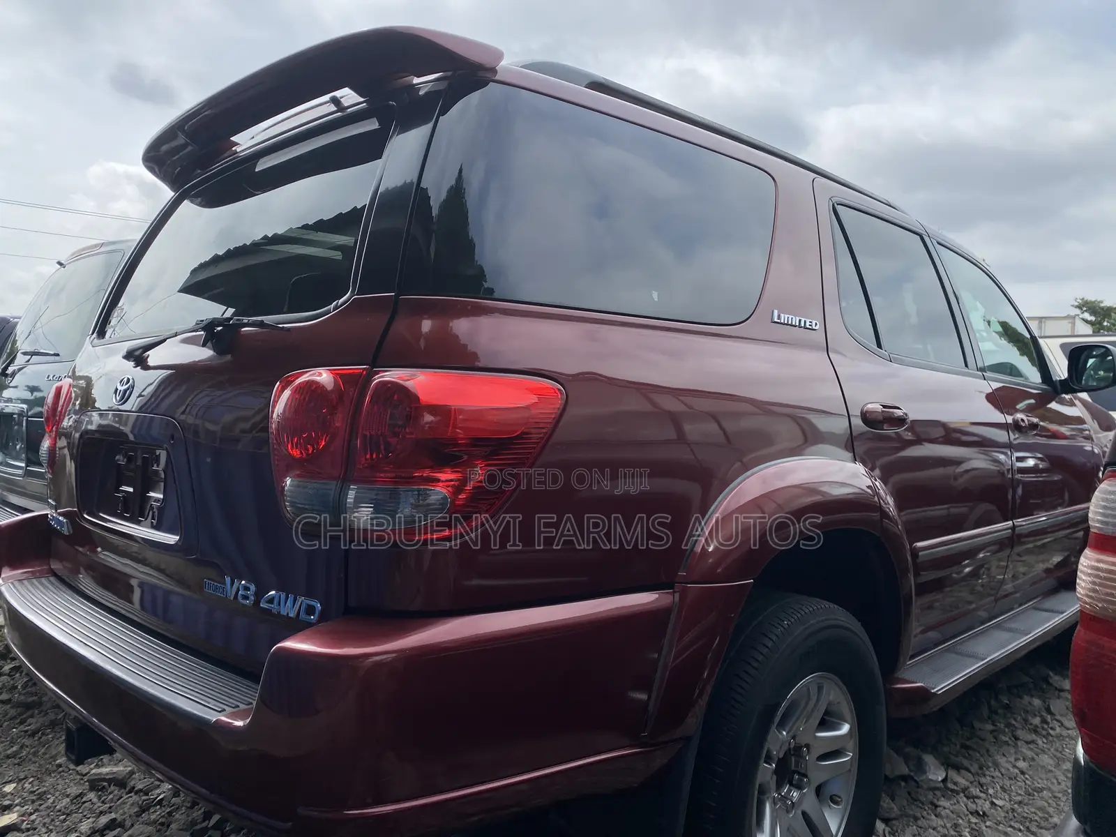Toyota Sequoia 2005 Red