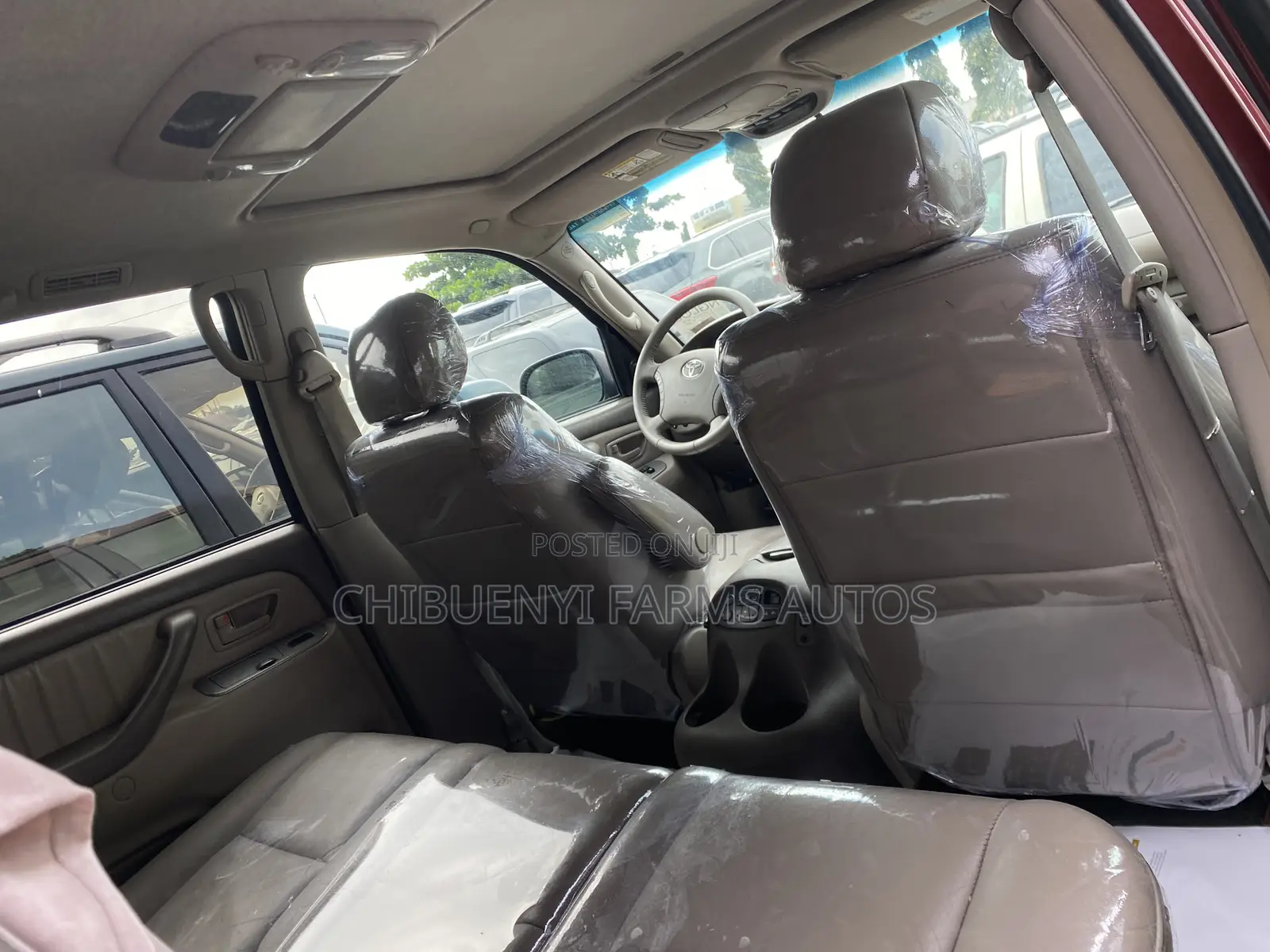 Toyota Sequoia 2005 Red