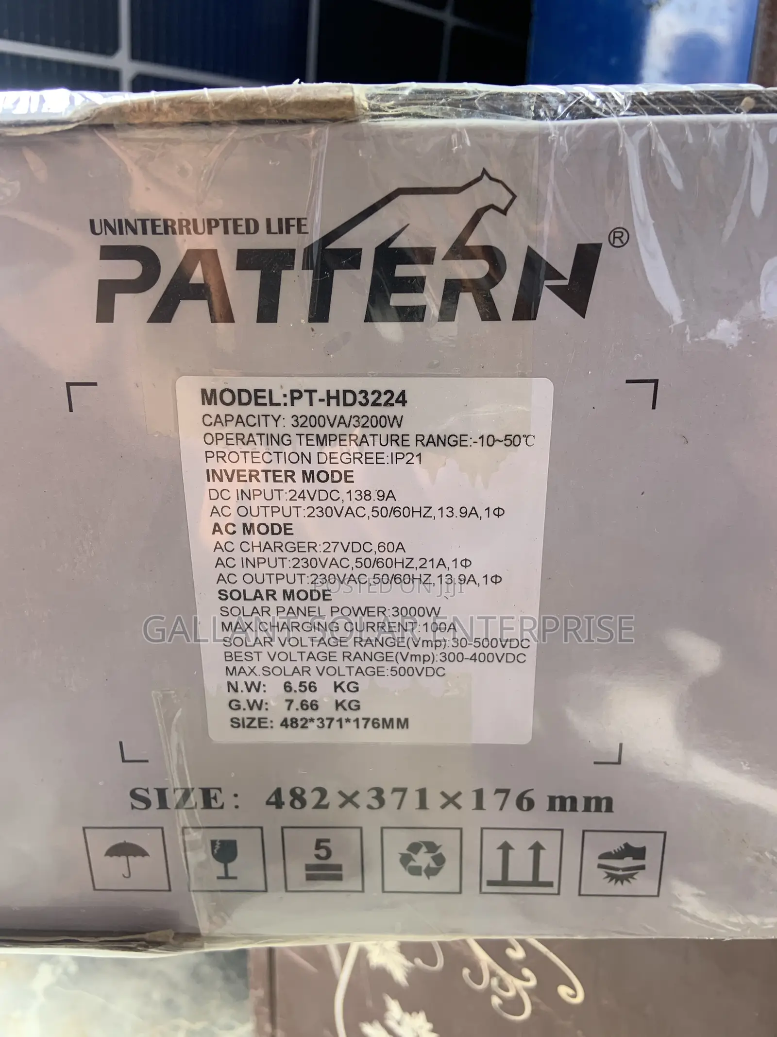 PATTERN 3.2kva Solar Inverter