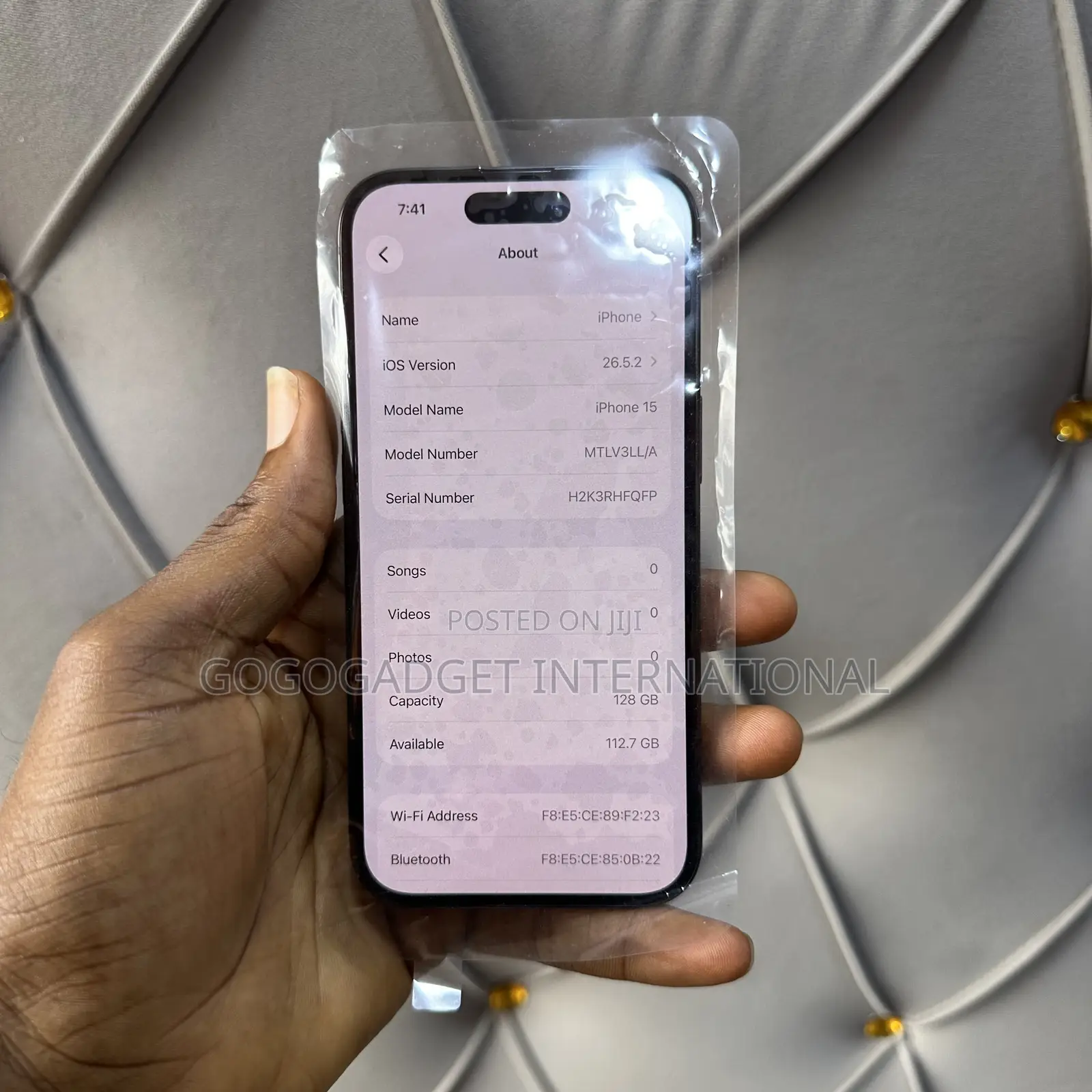 Apple iPhone 15 128 GB Black
