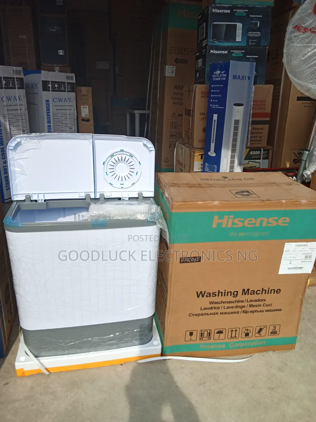 Hisense Top Load Twin Tub 5KG