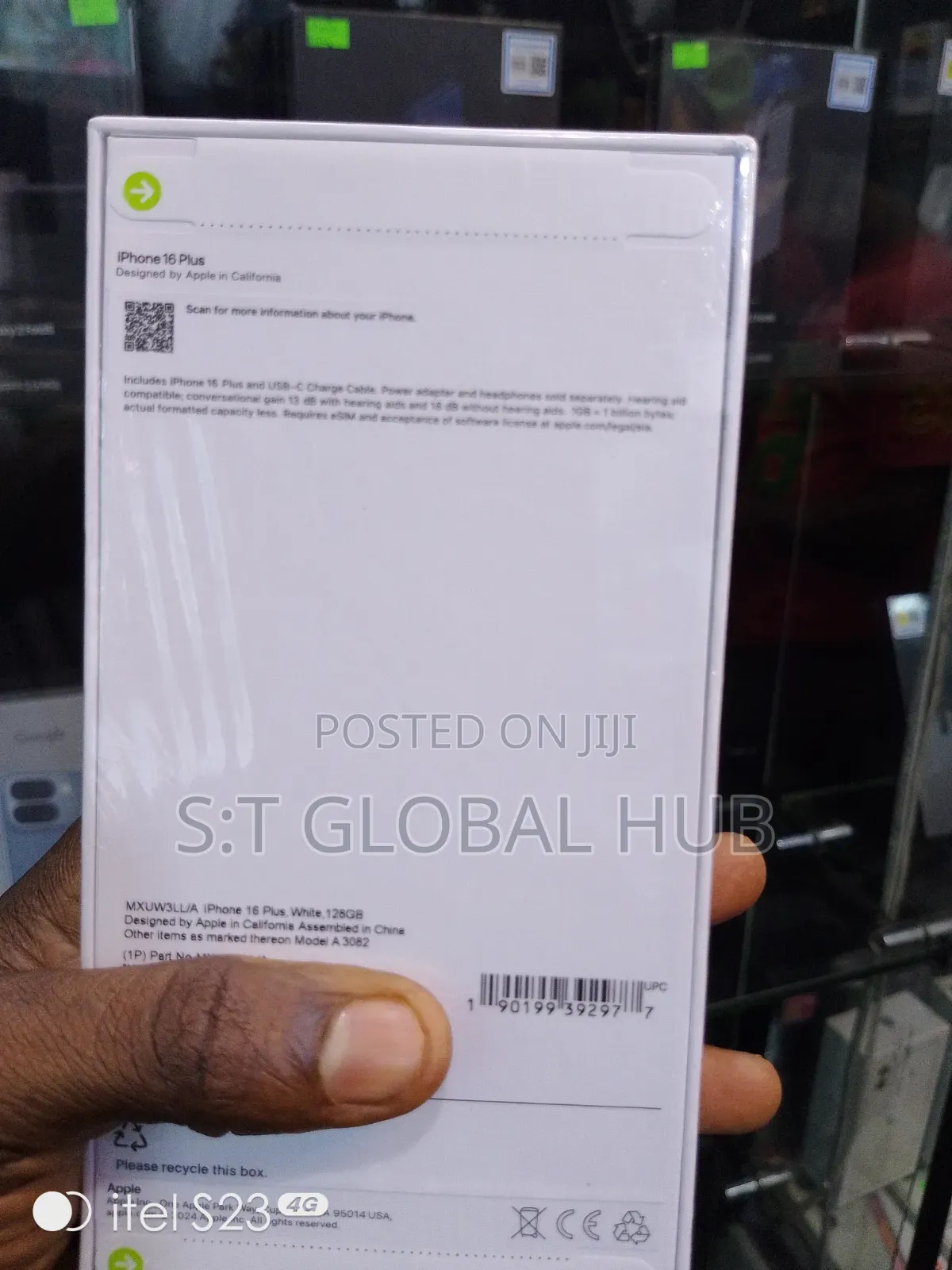 New Apple iPhone 16 Plus 256 GB White