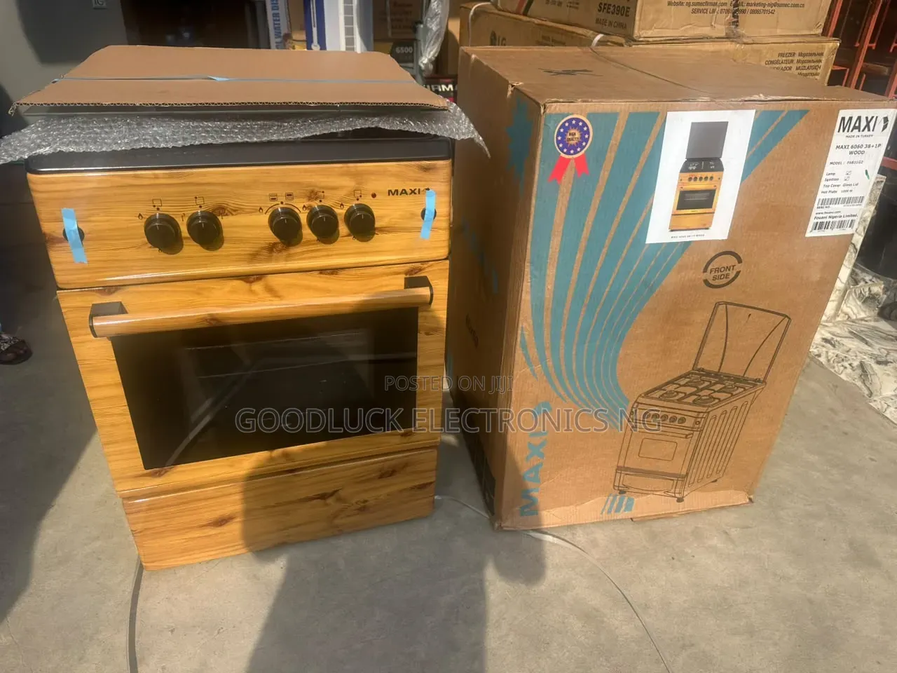 MAXI 60×60 Gas Cooker