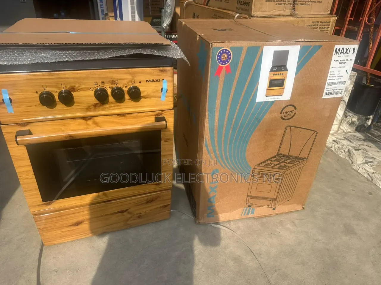 MAXI 60×60 Gas Cooker