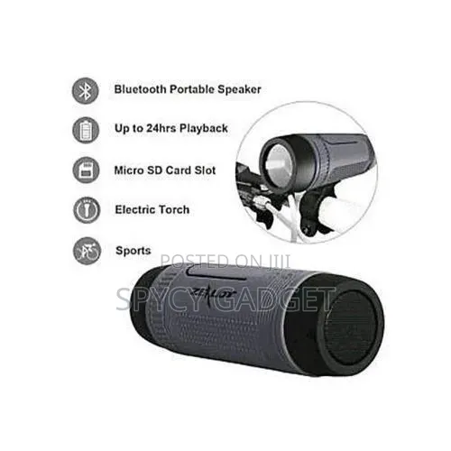 S1 Sports Bluetooth Speaker With Flashlight