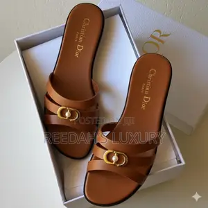 Dior Pearl CD Flat Slides