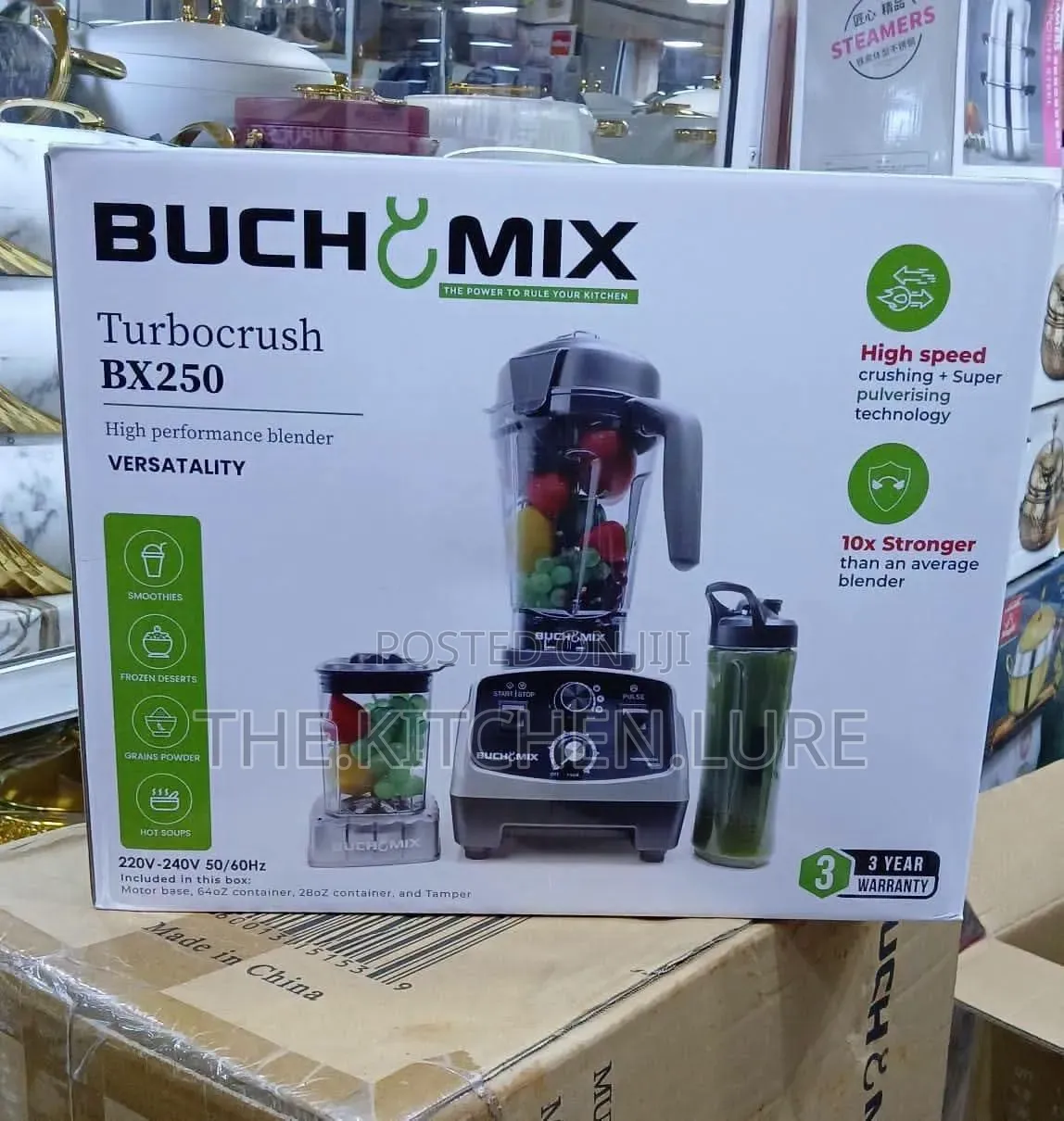 Buchmix Turbocrush High Performance Blender Set