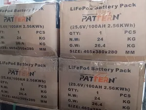 PATTERN Solar Lithium Battery 2.56kwh 24v