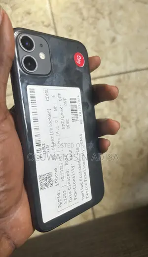 Apple iPhone 11 64 GB Black