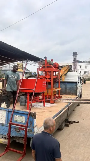 Block Forming Machine and Mixer