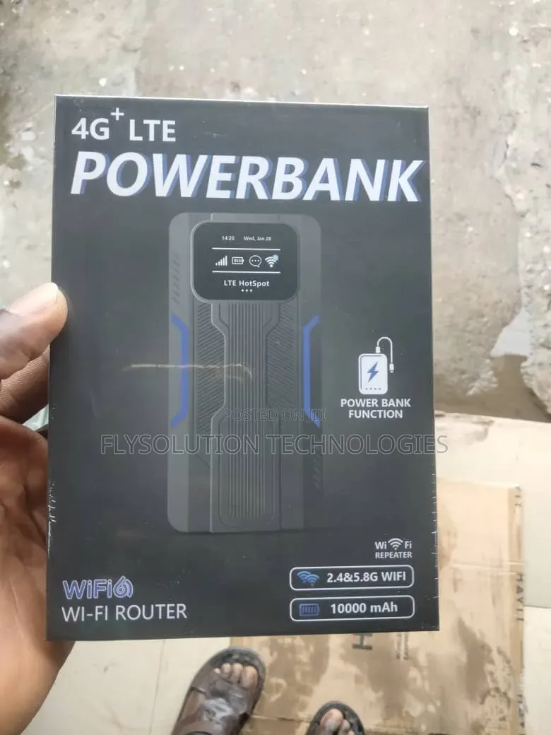 4G+ LTE Powerbank Wi-Fi Router