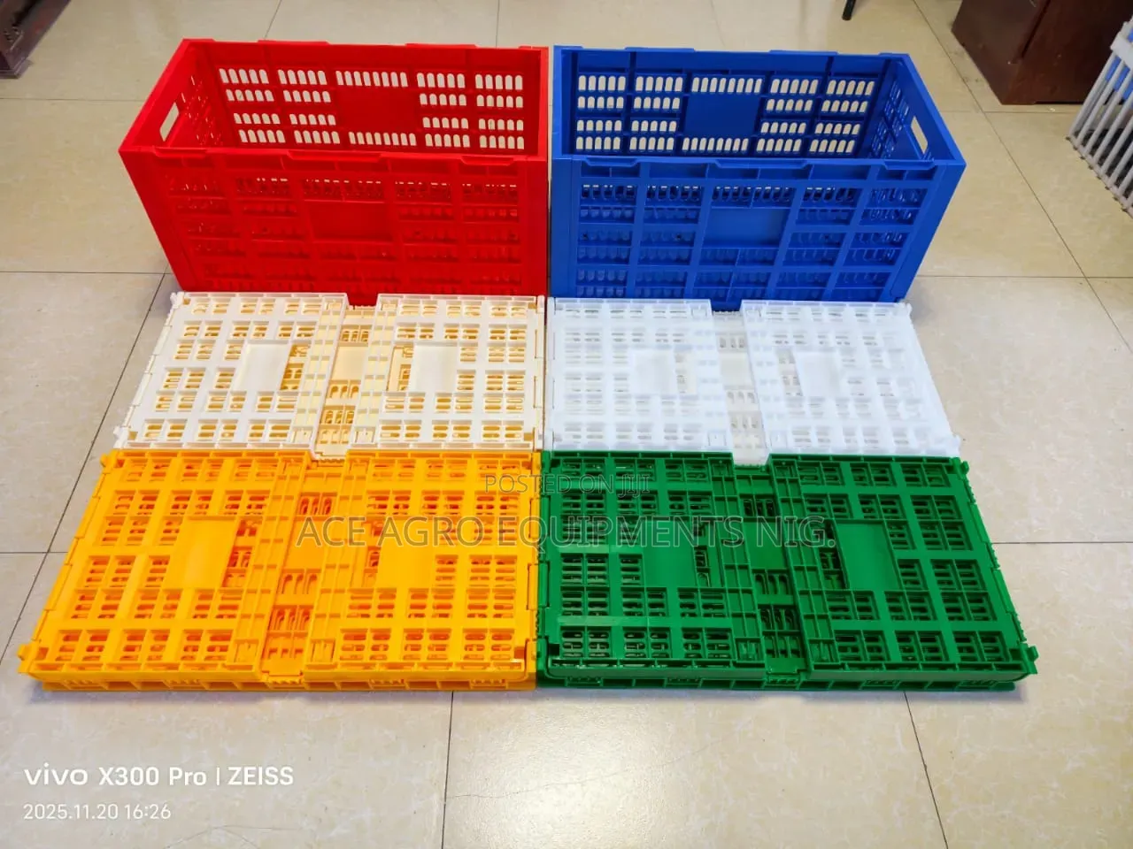 Egg Transfer Crate