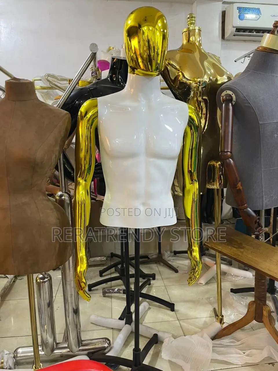 Foreign Half Body Male Mannequin