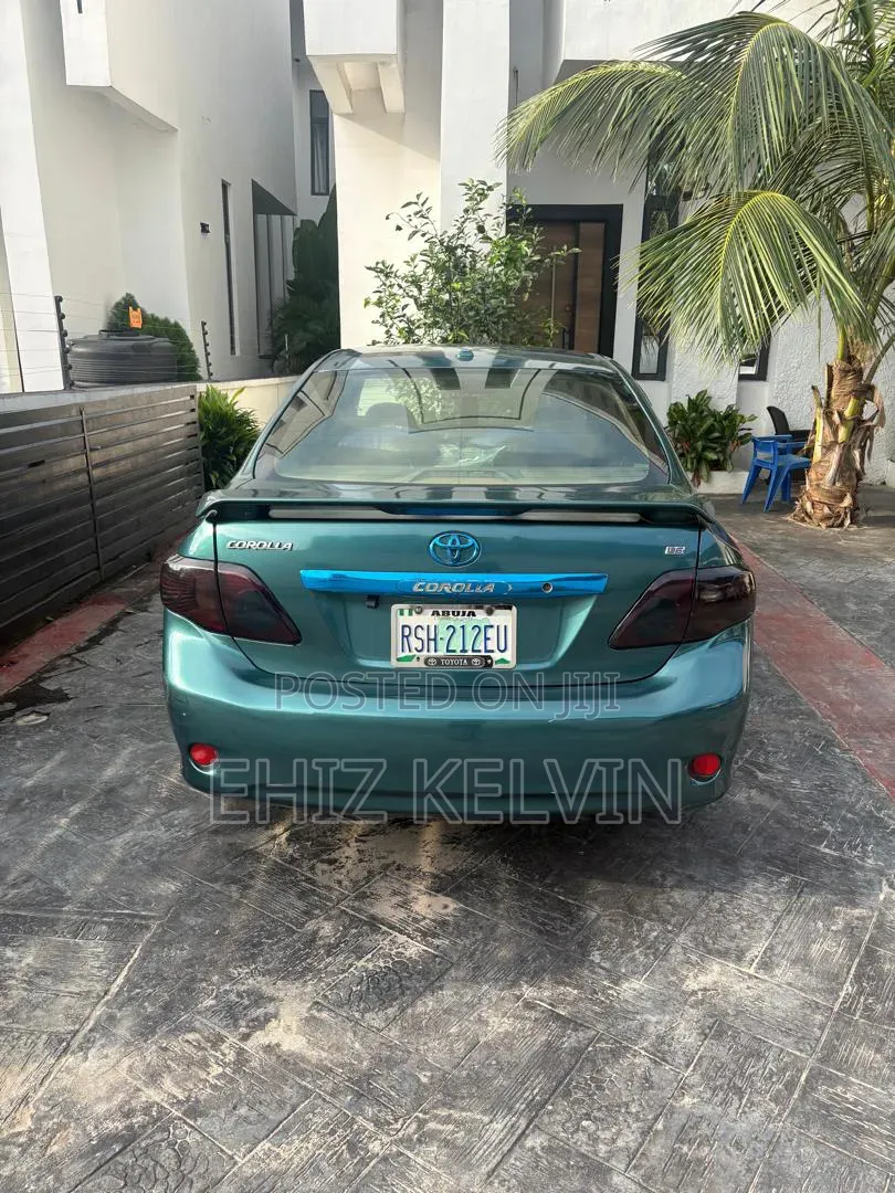 Toyota Corolla 2008 Green