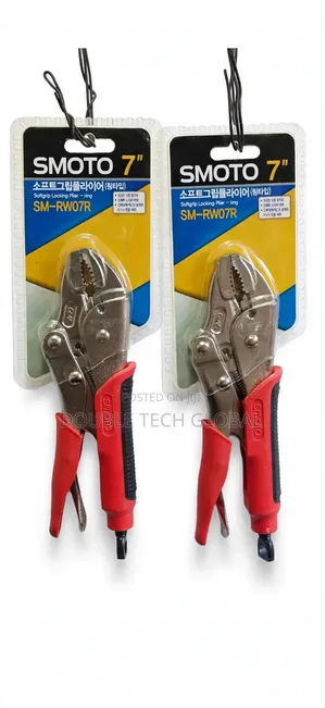 Original SMOTO 7" Soft Grip Locking Plier SM-RW07R - Vice Grip Pliers