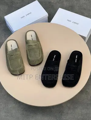 FCDP Suede Mule/Half Shoe