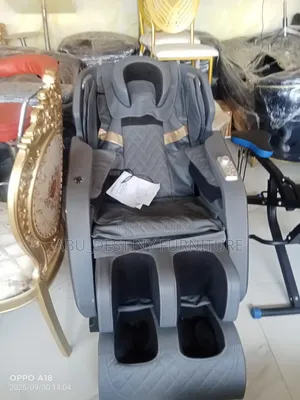Electric Massage Chair (Grey Leather)