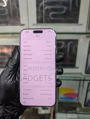Apple iPhone 16 Pro Max 256 GB Silver