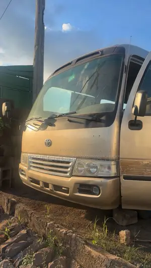 Toyota Coaster 2017 Gold