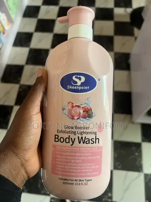 Skeenpoint Glow Booster Exfoliating Lightening Body Wash