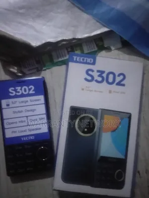 New Tecno S302 Black