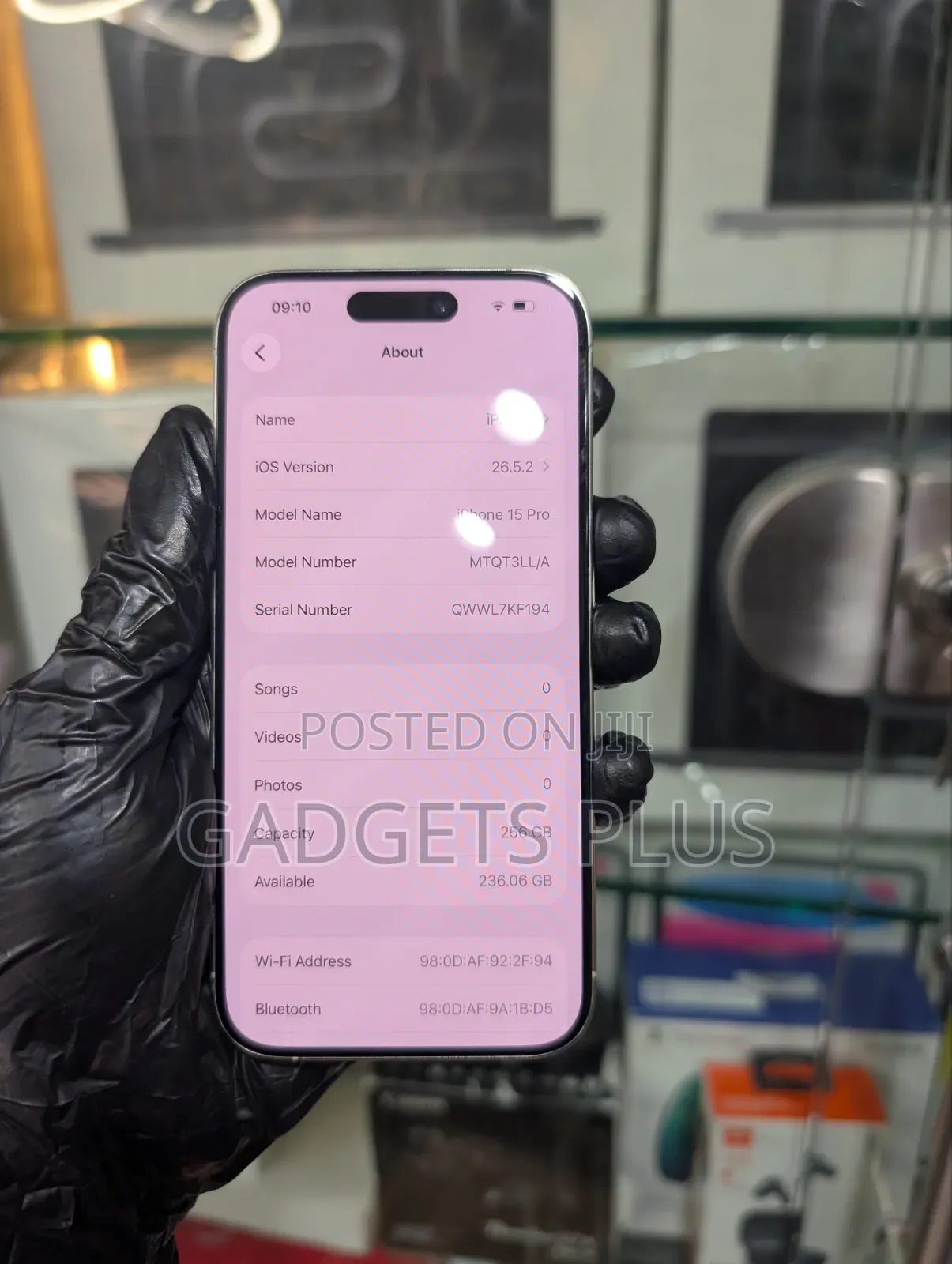 Apple iPhone 15 Pro 256 GB Silver