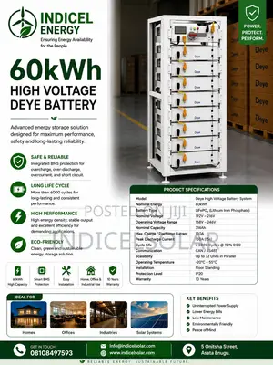 High Voltage Lithium Battery BOS-G 5.12kwh/60KWh