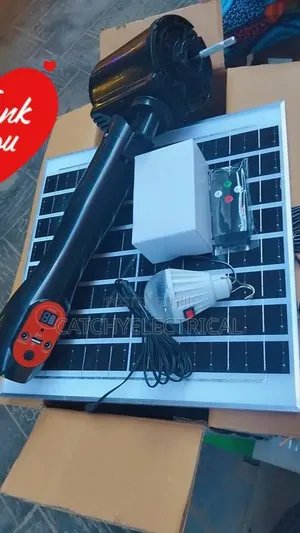 Rechargeable Solar Fan